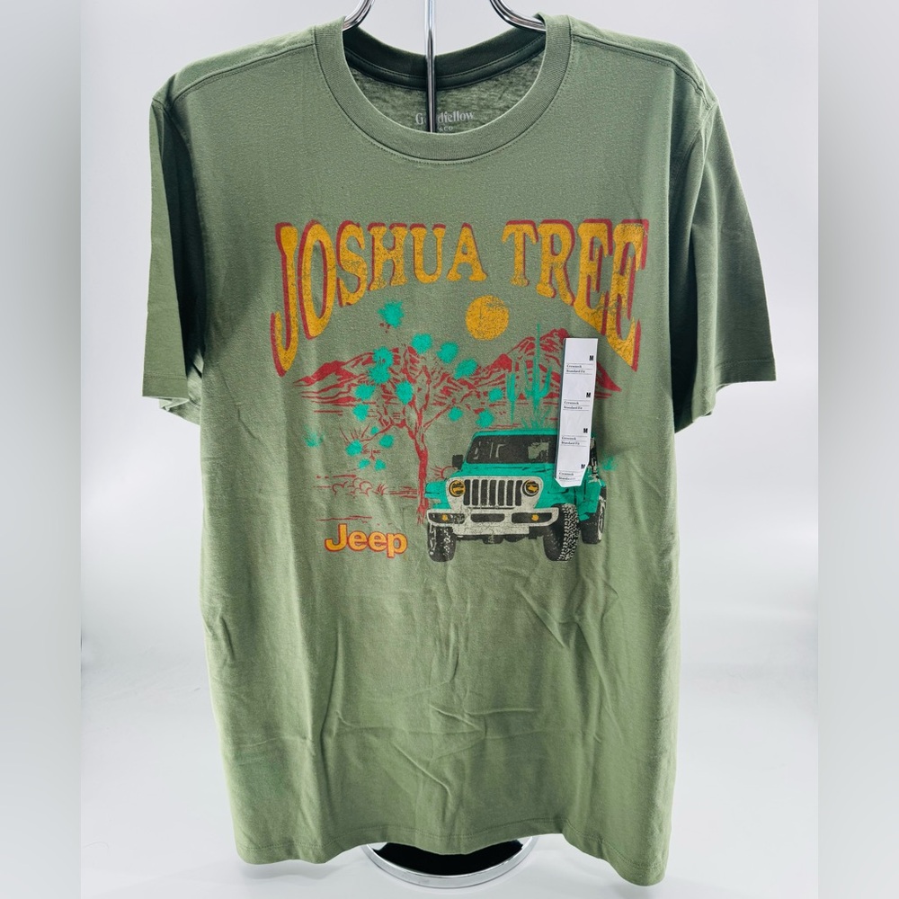 Jeep T-Shirt Goodfellow & Co Size Med Joshua Tree California National Park NEW